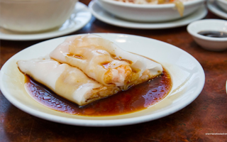 Shrimp Rice Noodle Roll