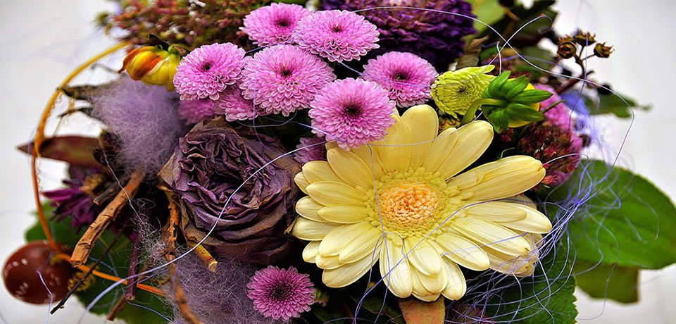 Chrysanthemum Basket