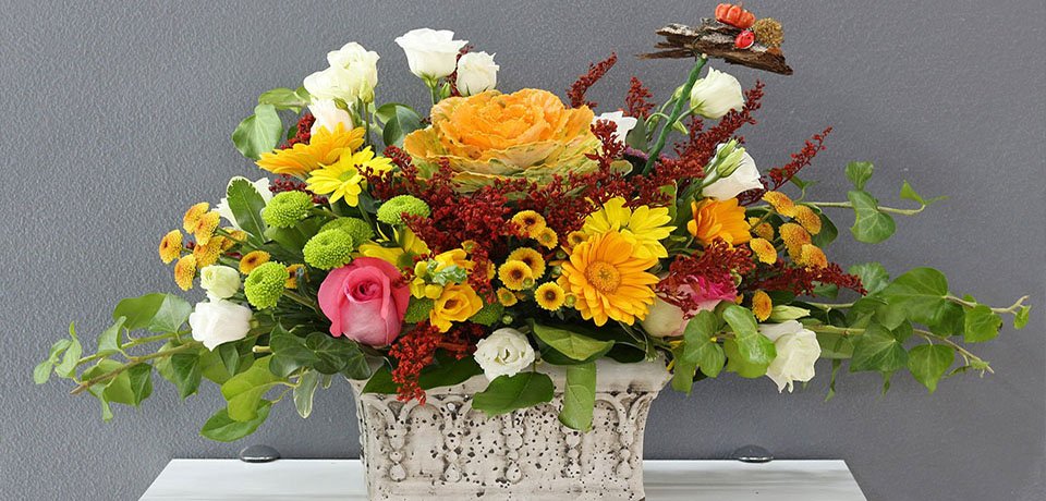 Various Flower Basket